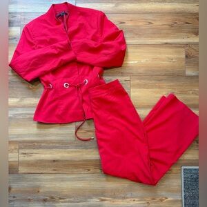 Chadwicks Women’s size 8 Red Pants Suit